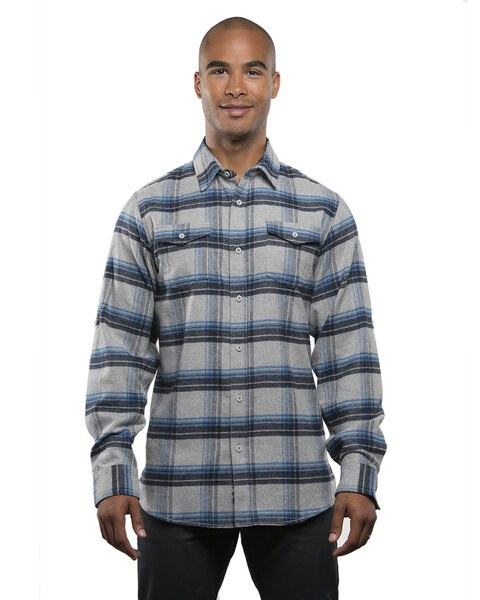 Burnside B8210 - Yarn-Dyed Long Sleeve Flannel Shirt