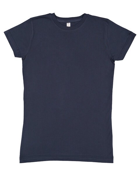 LAT 2616 - Girls' Fine Jersey Longer Length T-Shirt