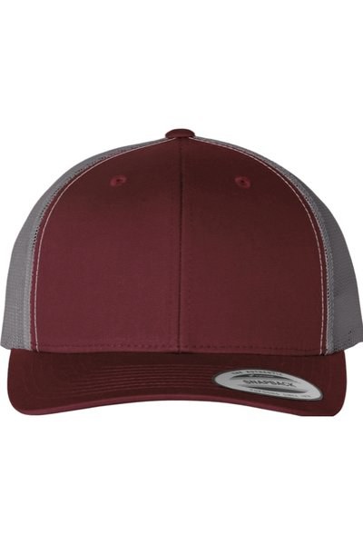 Yupoong 6606 - Classic Retro Trucker Hat with Mesh Back and Adjustable Closure