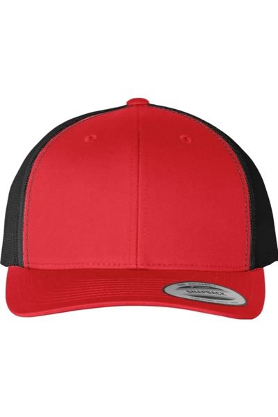 Yupoong 6606 - Classic Retro Trucker Hat with Mesh Back and Adjustable Closure